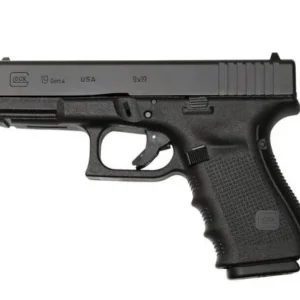 Glock G19 Gen4 9mm 4.01" Barrel, 15+1 - 15+1 Rounds | 4.01" Barrel | Polymer Grips | Blue/Black | Glock Fixed Rear Sights