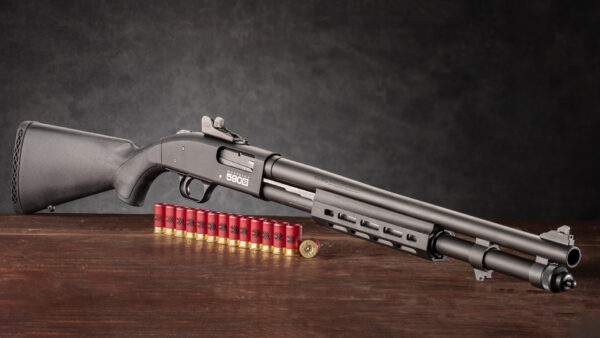 USED MOSSBERG 590A1 M-LOK 12GA - 7 Rounds | 18.5" Barrel | 3" Chamber | Synthetic | Blue/Black