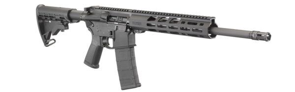Ruger AR-556 16.1" 223 Remington/5.56 NATO AR15 Semi Auto Rifle - 30 Rounds | 16.1" Barrel | 6-Position Stock | Synthetic | Blue/Black
