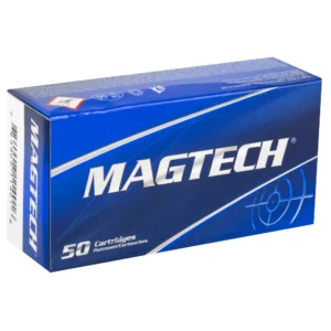 Magtech Range/Training Full Metal Jacket 9mm Ammo 115 gr 50 Round Box - Brass Casing